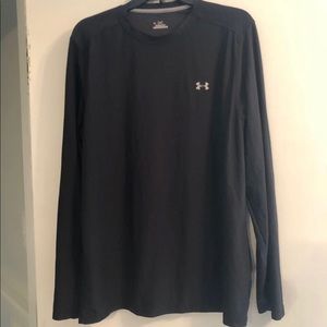 Under Armour Mens HG Long Sleeve L Black
